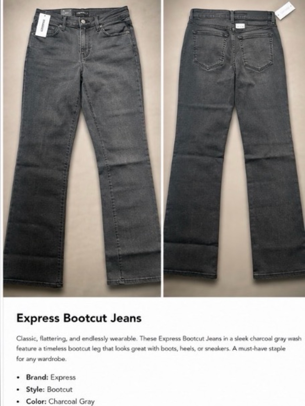 Women’s Express Bootcut Jeans Size 8